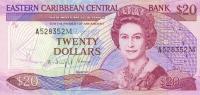 Gallery image for East Caribbean States p24m2: 20 Dollars